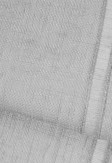 Roleta rzymska w tkaninie transparentnej o ozdobnych pionowych paseczkach w kolorze szarym (LT92).