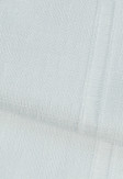 Roleta rzymska w tkaninie transparentnej o ozdobnych pionowych paseczkach w kolorze białym (LT10).