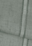 Roleta rzymska w tkaninie transparentnej o ozdobnych pionowych paseczkach o odcieniu szarym (LT93).