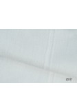 Ozdobna tkanina transparentna w pionowe paski o ecru białym (LD10) na zasłony, firany oraz rolety rzymskie.
