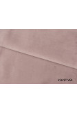 Tkanina zaciemniająca welwetowa o fioletowym odcieniu kolorystycznym (V60) na zasłony i rolety rzymskie