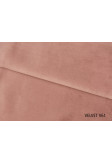 Tkanina zaciemniająca welwetowa o różowym odcieniu kolorystycznym (V61) na zasłony i rolety rzymskie.
