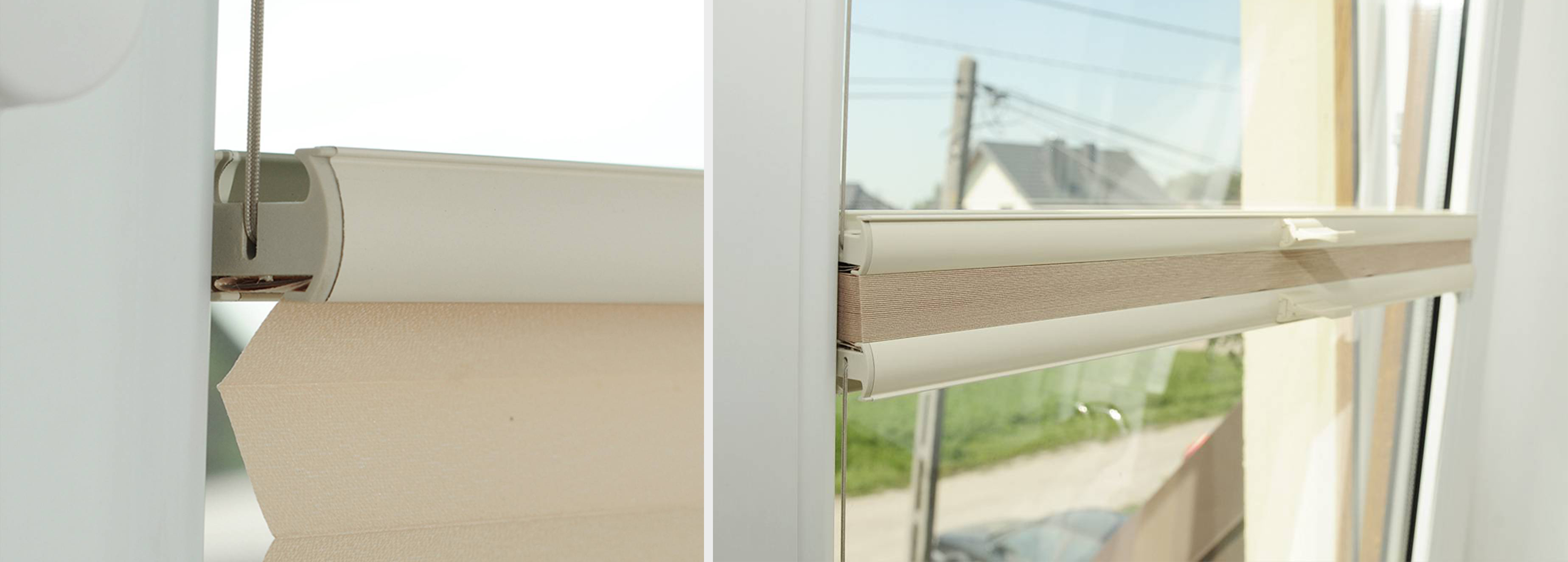 Aluminiowy profil plisy okiennej - Nasze Domowe Pielesze